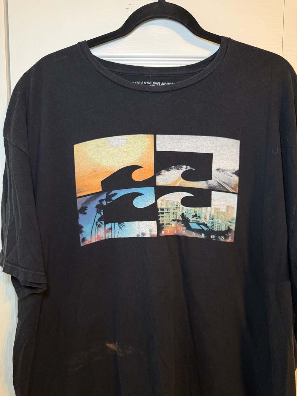 Billabong Wave Graphic Tee Black XX-Large
